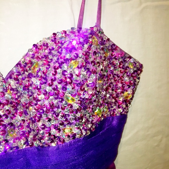 Dave & Johnny Homecoming/ Prom Party Dress Size 7/8 - Picture 4 of 5